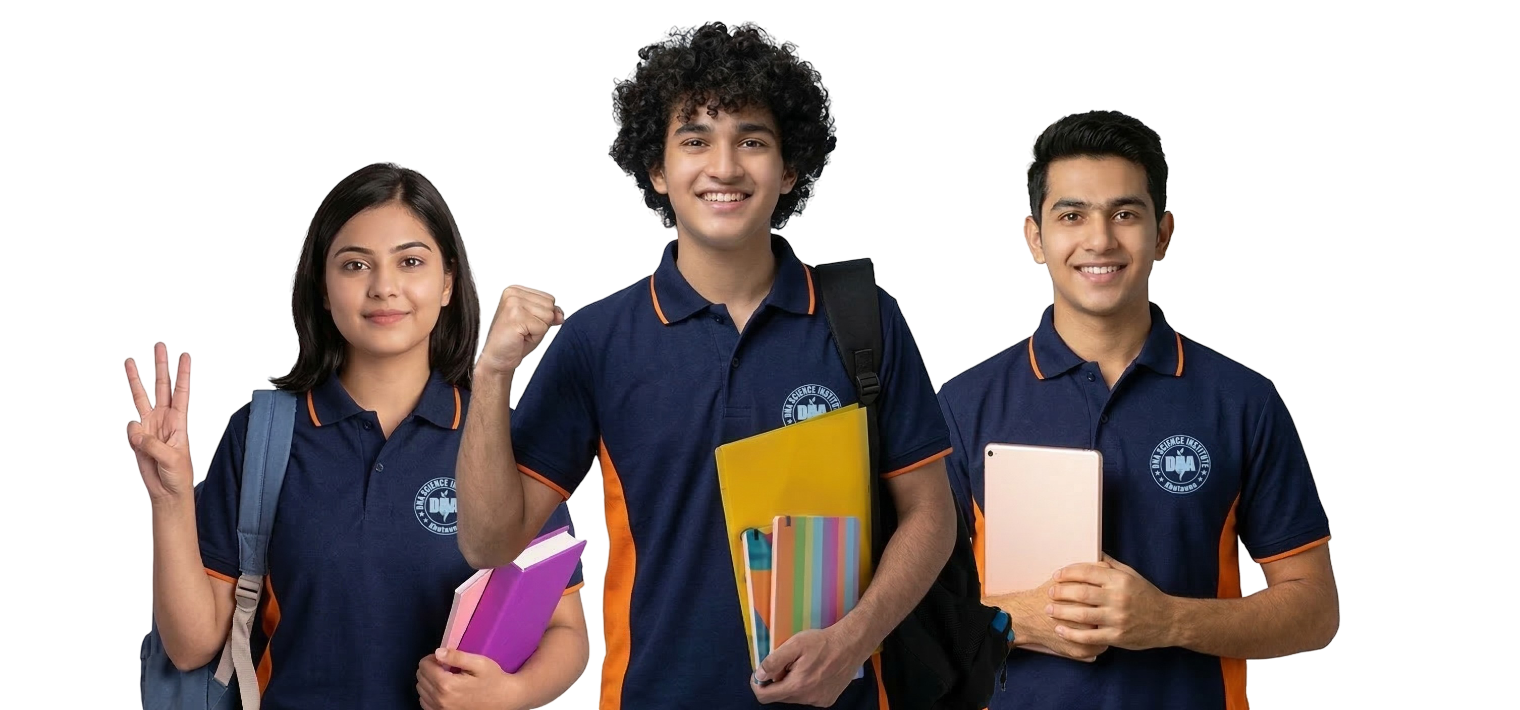 DNA Science Institute students